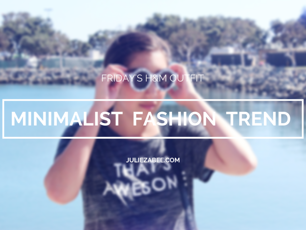 minimalist fashion trend